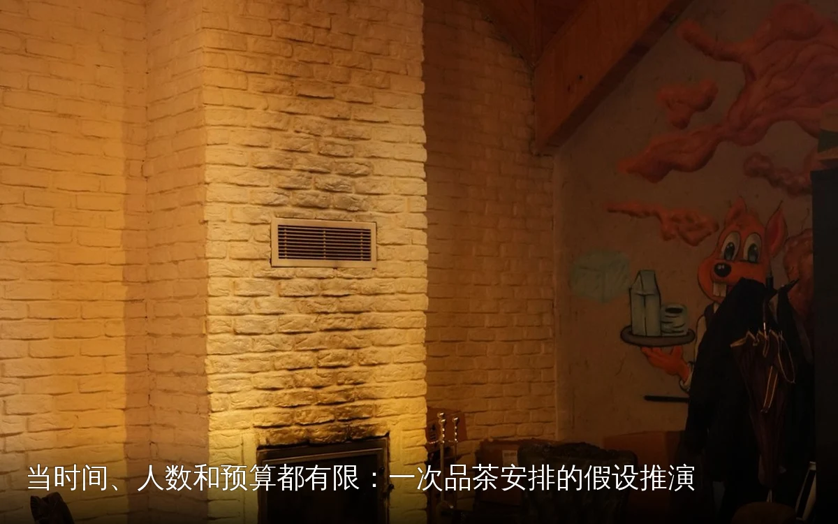 当时间、人数和预算都有限:一次品茶安排的假设推演